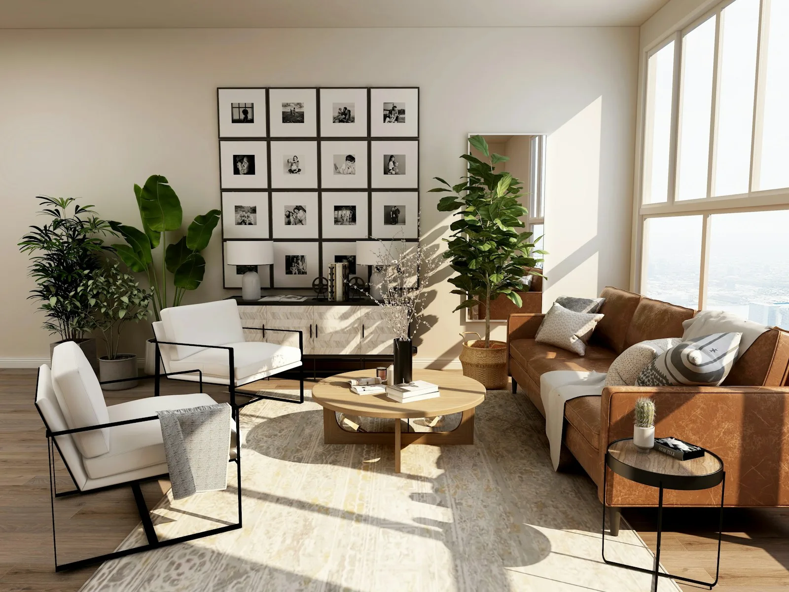 Interior luminoso con materiales cálidos, una referencia de ambiente hotelero